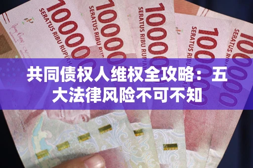 济南共同债权人维权全攻略：五大法律风险不可不知
