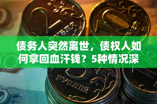 济南债务人突然离世，债权人如何拿回血汗钱？5种情况深度解析