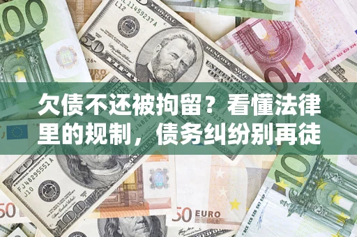 济南欠债不还被拘留？看懂法律里的规制，债务纠纷别再徒劳奔波