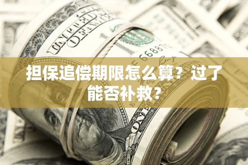 济南担保追偿期限怎么算？过了能否补救？